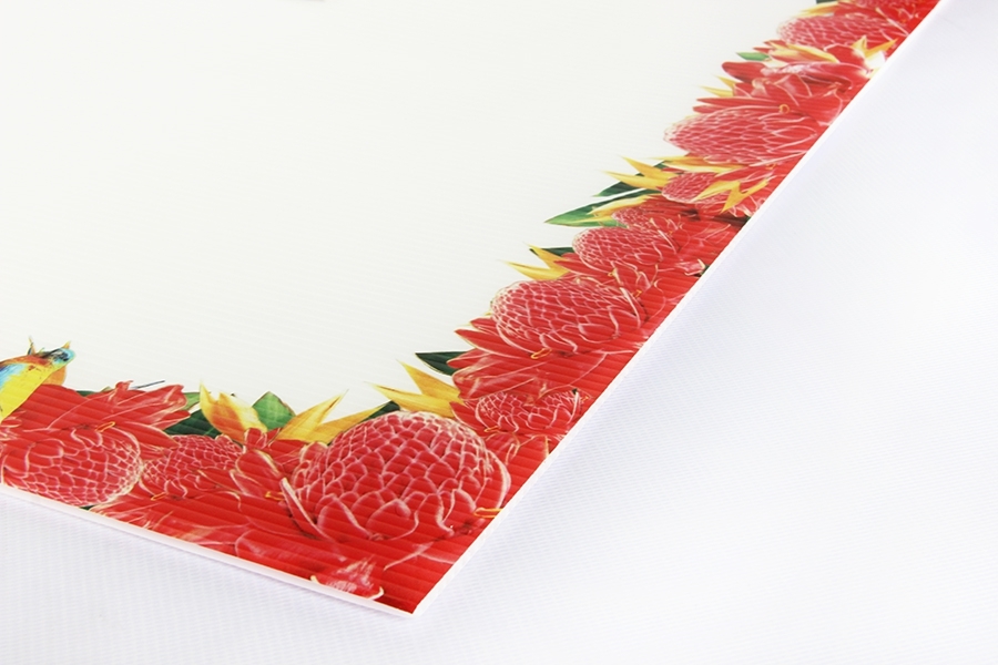 Fancy board, Torch Ginger patterns size 63cm.x49cm.3mm. thick different find art text., convenient use and save time. decoration, multiple purposes as creative design.